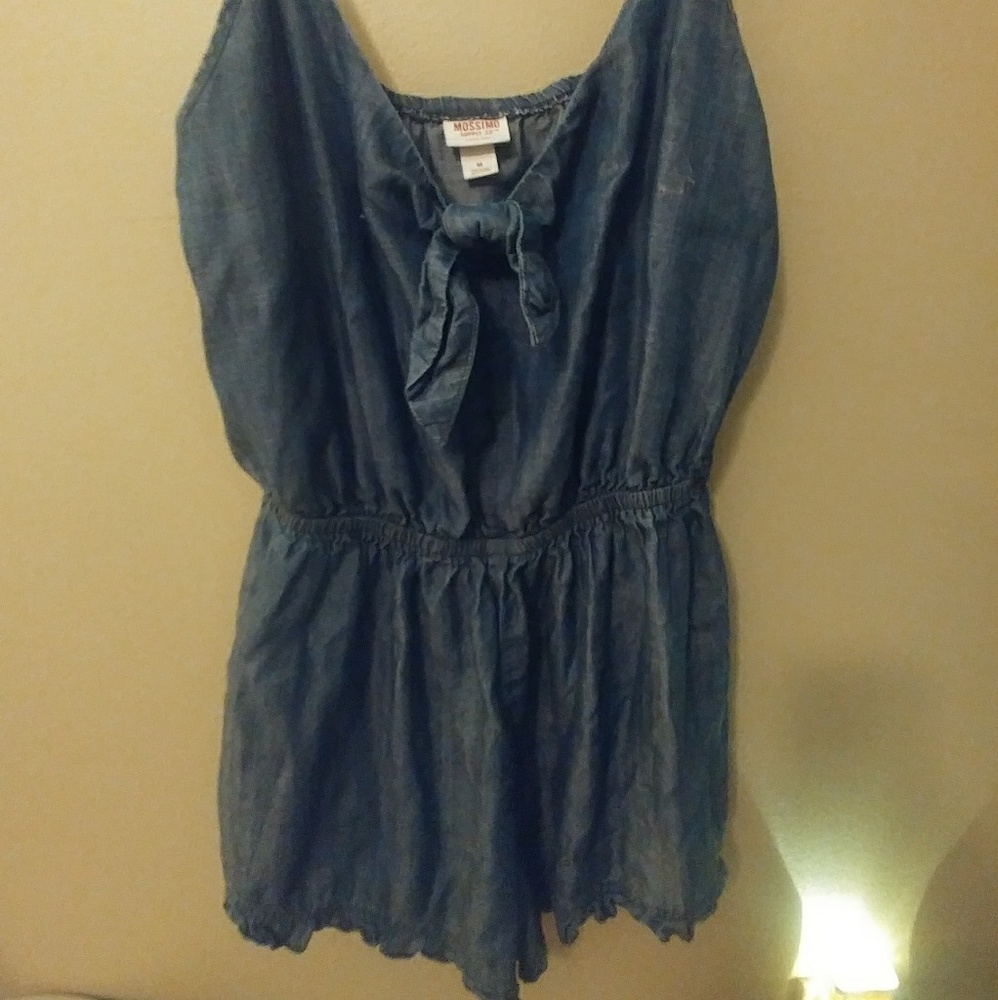 Blue Jean Romper